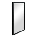 Mainstays 23X29 Black Finish Rectangular Wall Mirror