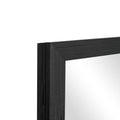 Mainstays 23X29 Black Finish Rectangular Wall Mirror