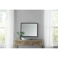 Mainstays 23X29 Black Finish Rectangular Wall Mirror