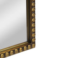 20" x 30" Filigree Arch Metal Wall Mirror Decor in Gold