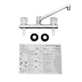 Mainstays Nonmetal Double Acrylic Handle Kitchen Faucet